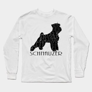 Schnauzer - Crack VTG Long Sleeve T-Shirt
